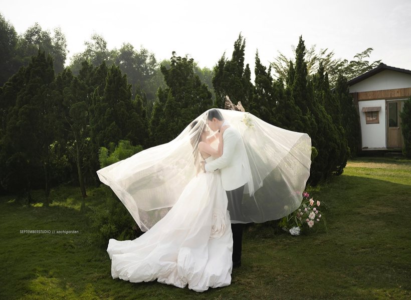 Chụp ảnh cưới phim trường Sachi Garden