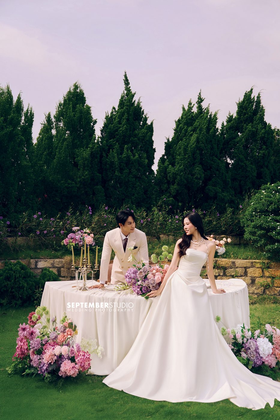 Album ảnh cưới kết hợp phim trường ngoại cảnh – September Studio