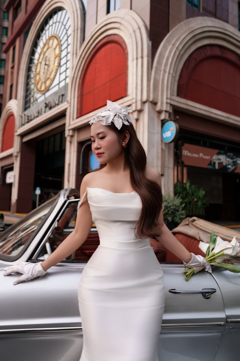 International couple pre-wedding in Saigon